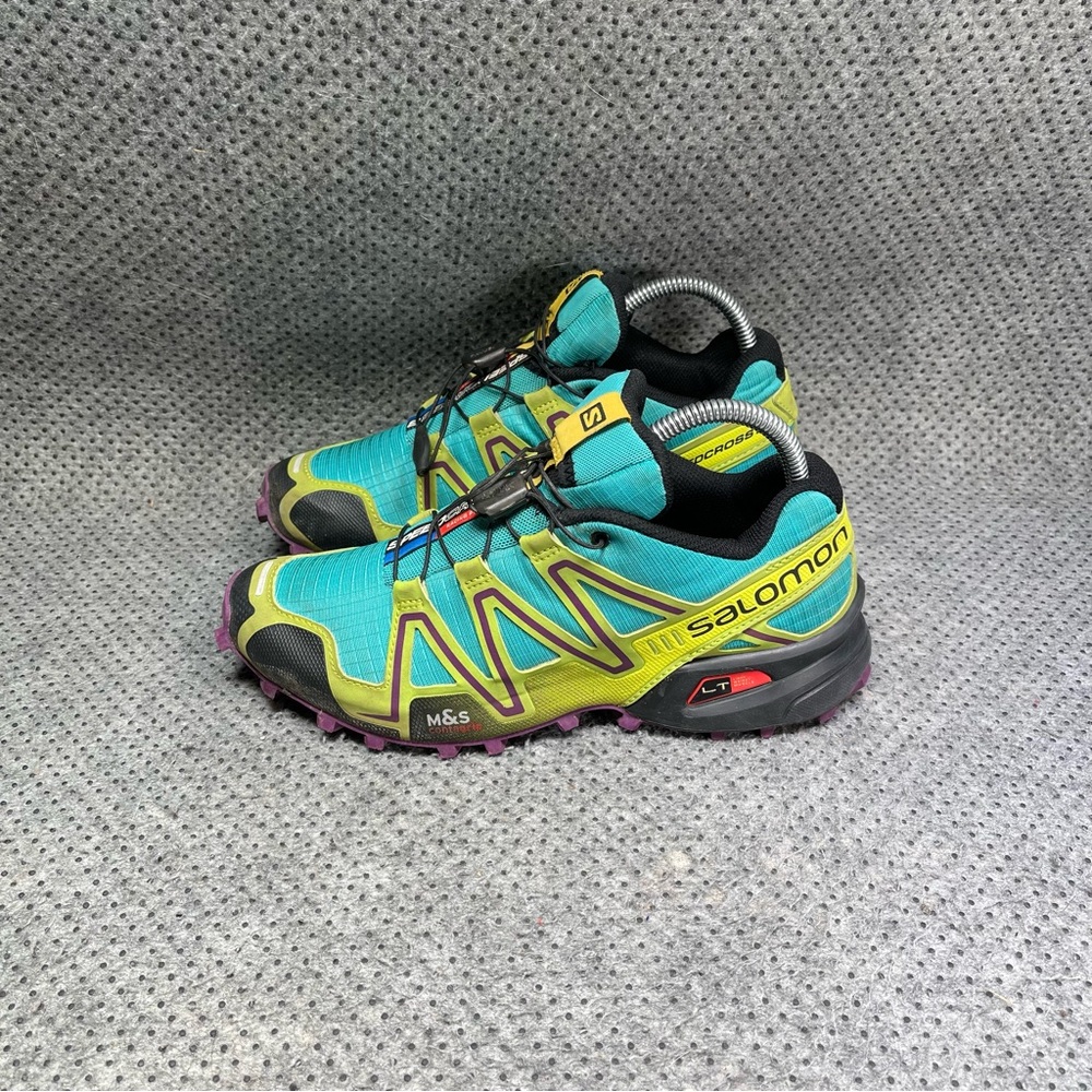 Salomon Speedcross 3 Green Shoes Size 7 Women’s